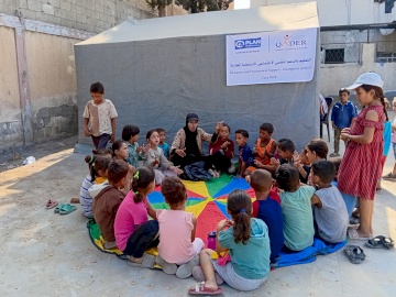 QADER Implements Inclusive Educational and Psychosocial Support Activities for Children and Women in Gaza