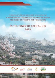 A participatory Diagnostic Study On The Rights And Needs Of Persons With Disabilities / KAFR-AL-DIK