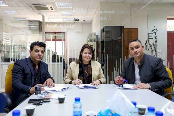 QADER signed a cooperation agreement to economically empower persons with disabilities in the town of Ubeidiya